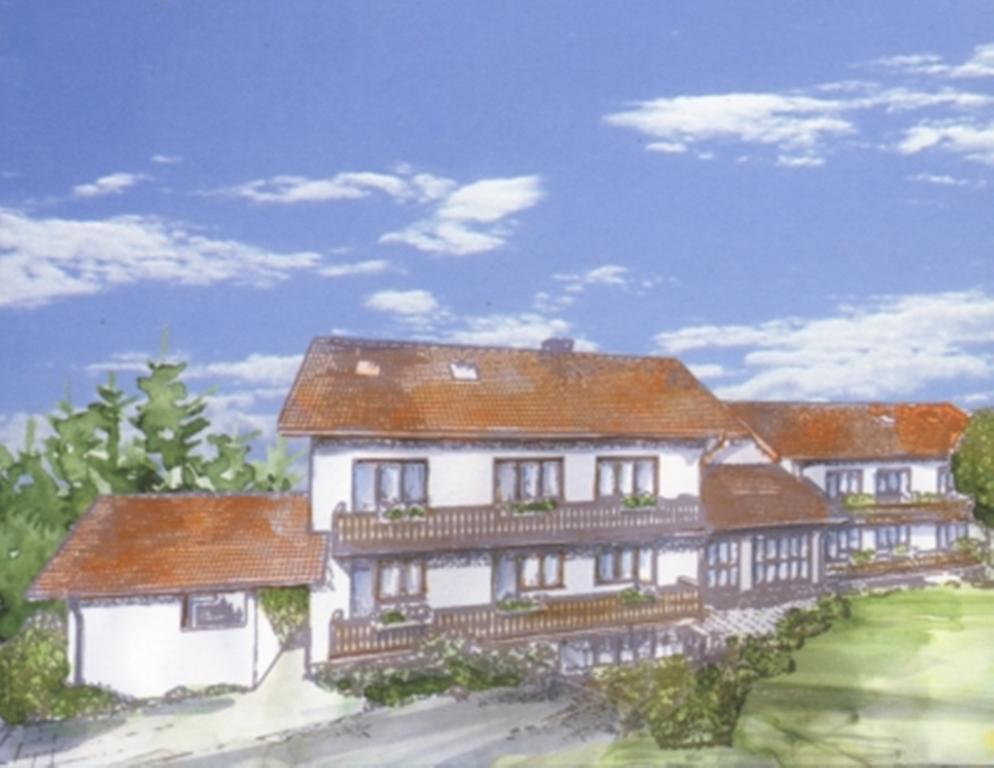 אוטוברון Hotel Am Wald מראה חיצוני תמונה
